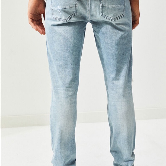 🔥PacSun Light Destroy Skinny Jeans NWT - Picture 6 of 9